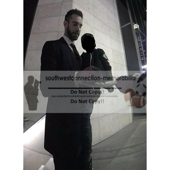 Cam Talbot Autographed Minnesota Wild Hockey Stick Blade Beckett Proof Signed - Picture 2 of 7